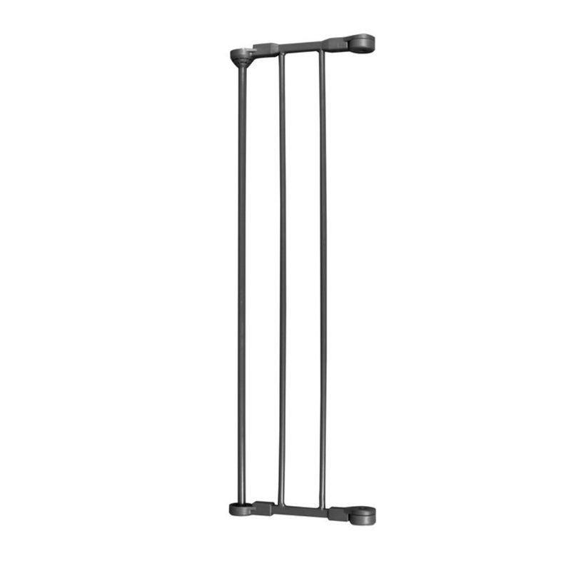 Qdos Safety Construct-A-SafeGate Short Extension | Slate | Extra 8" Section for Qdos Safety Construct-A-SafeGate - Use to create extra-large or freestanding baby gates - Image 1